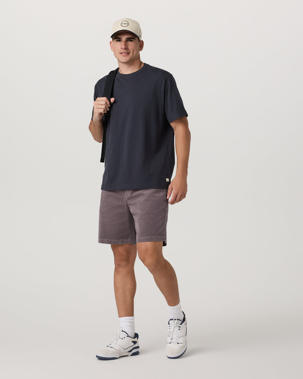 Optimist Elastic Waist Short 8" Men's Huckleberry Shorts | Vuori Sale