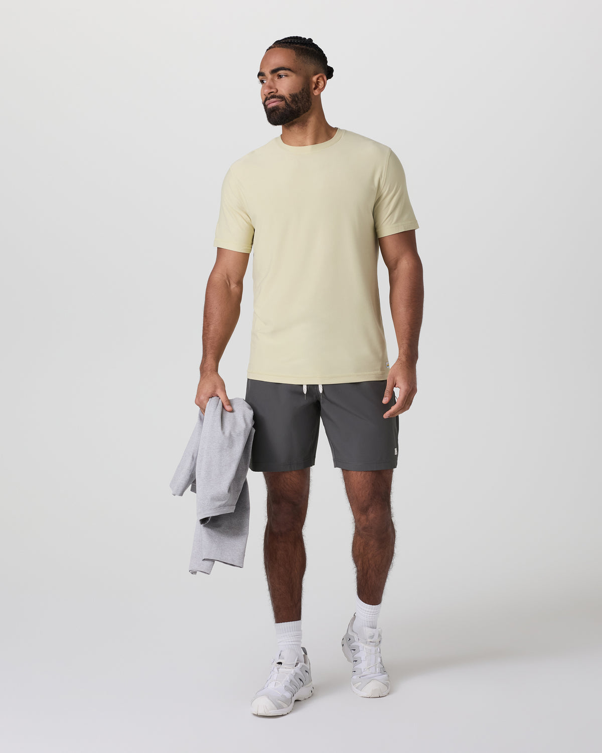 Banks Session Short 7" Dark Pewter | Vuori On sale
