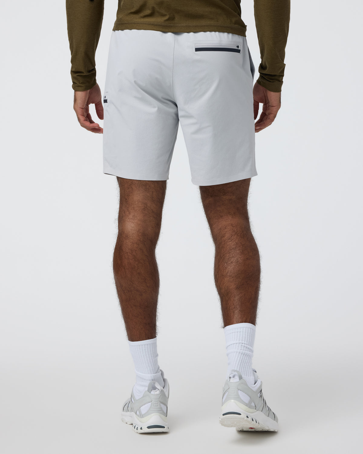 Grafton Short Unlined Classic Fit 7" Sky Grey | Vuori For sale