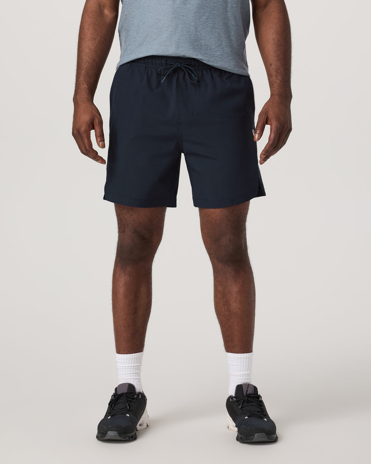 Crosscourt Short Unlined 7" Men's Navy Tennis Shorts | Vuori Online
