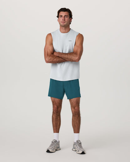 Qualify Short Lined 5" Men's Deep Sea Training Shorts | Vuori Outlet