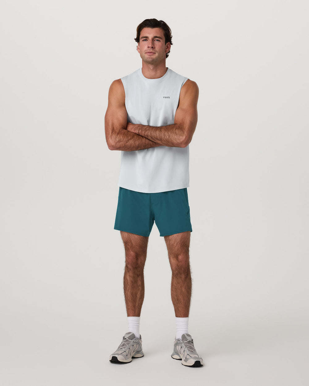 Qualify Short Lined 5" Men's Deep Sea Training Shorts | Vuori Outlet