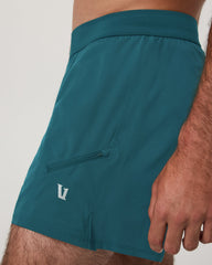 Qualify Short Lined 5" Men's Deep Sea Training Shorts | Vuori Outlet