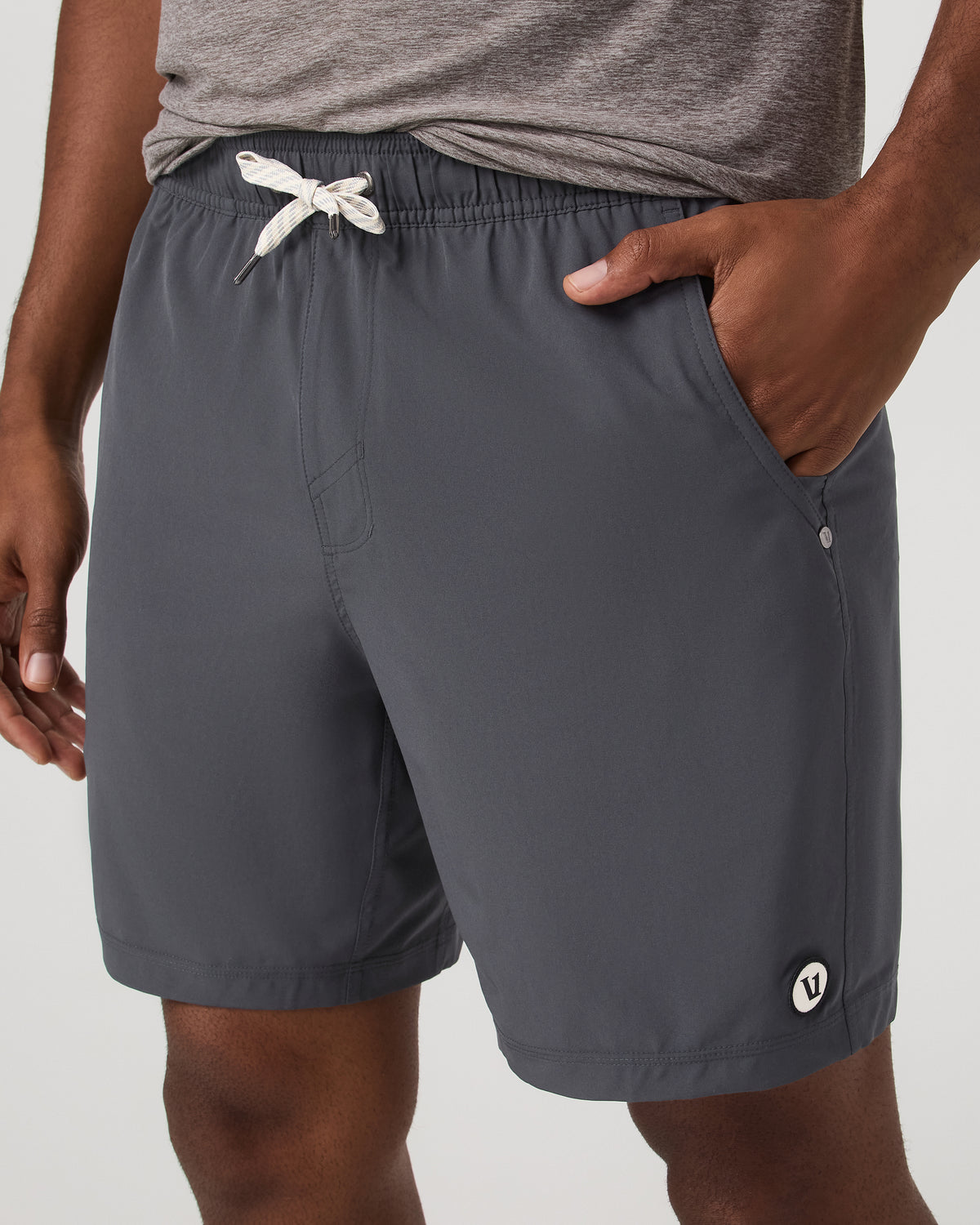 Kore Short Unlined 7" Charcoal Unlined Athletic Shorts | Vuori Sale