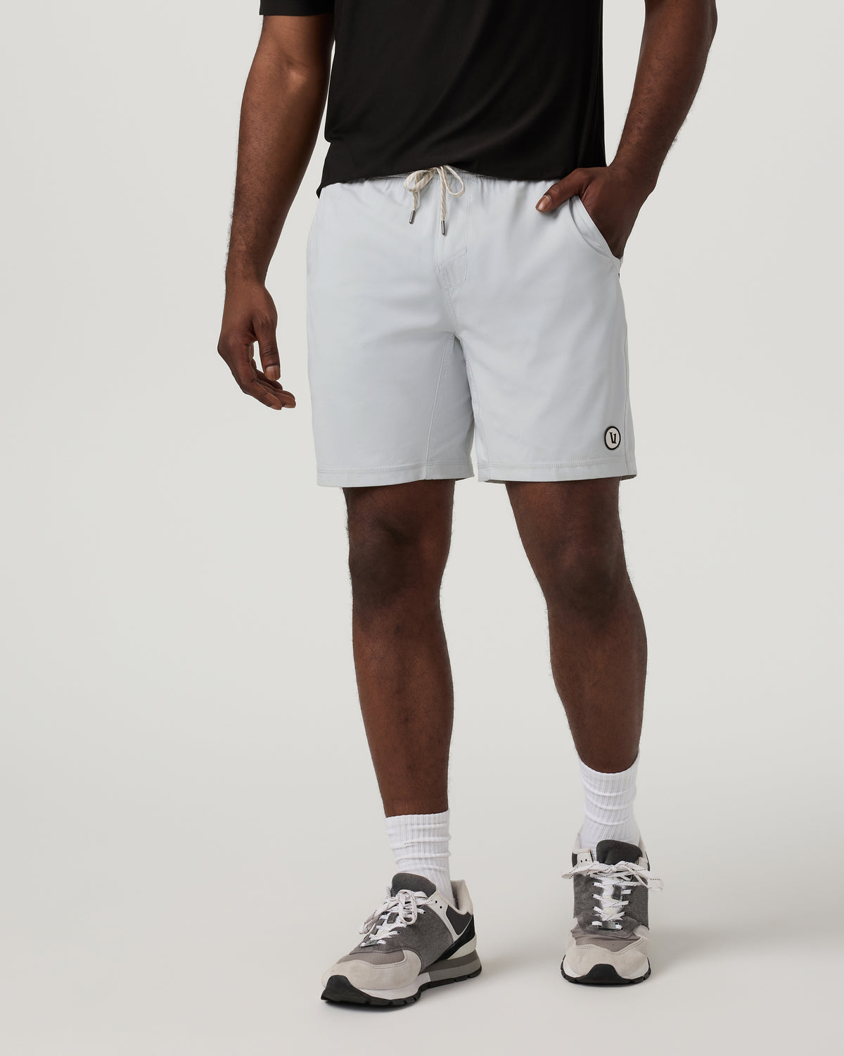 Kore Short Lined 7" Men's Sky Grey Athletic Shorts | Vuori For sale