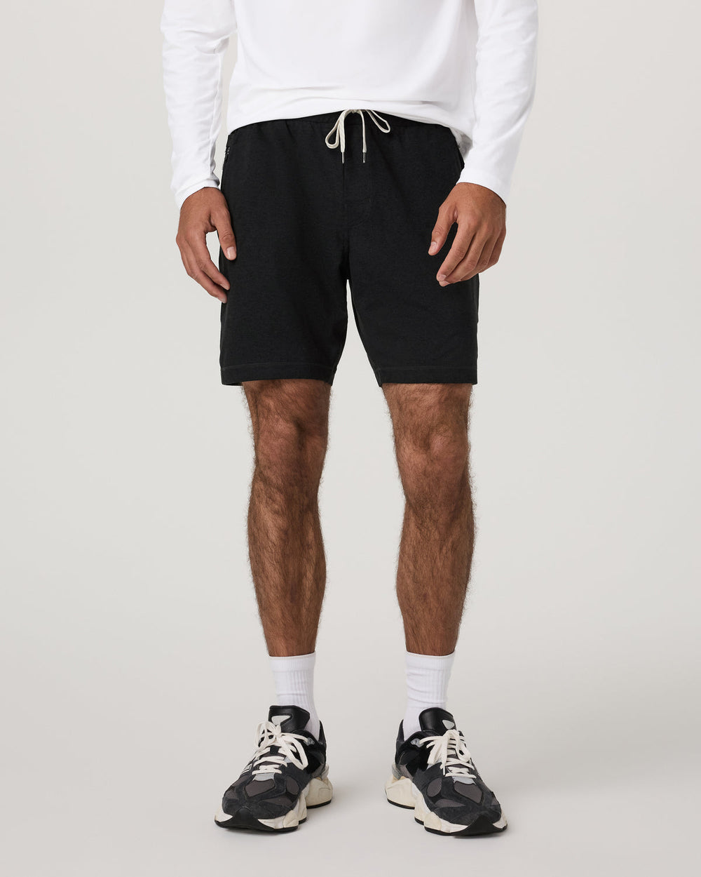 Ponto Performance Short 7" Black Heather | Vuori Online