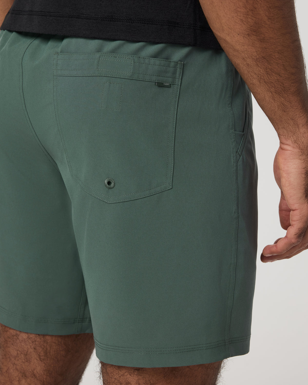 Kore Short Unlined 7" Men's Agate Green Tonal Shorts | Vuori Outlet