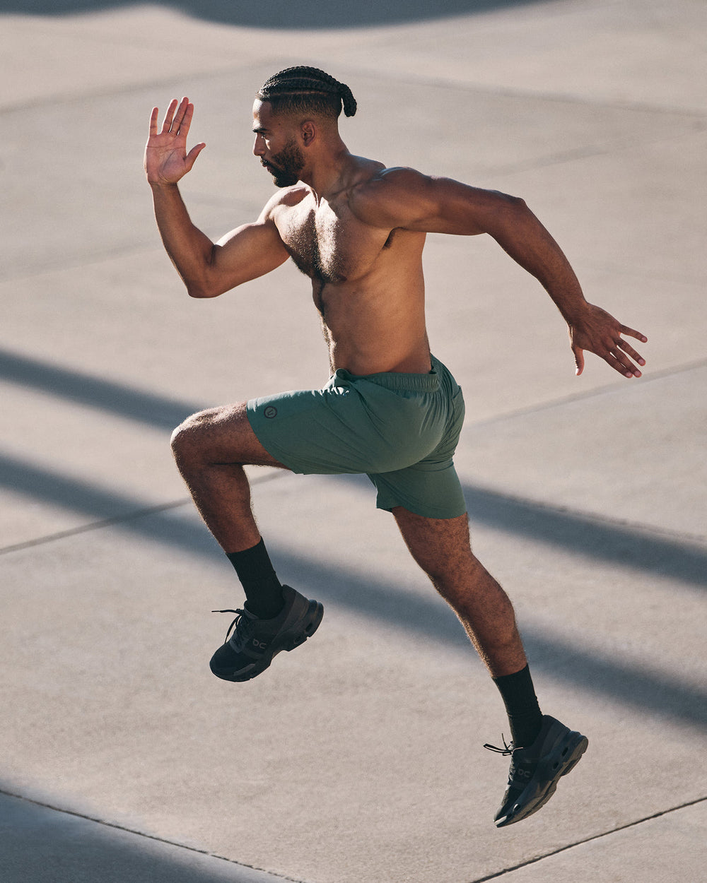 Kore Short Lined 7" Men's Agate Green Athletic Shorts | Vuori Discount