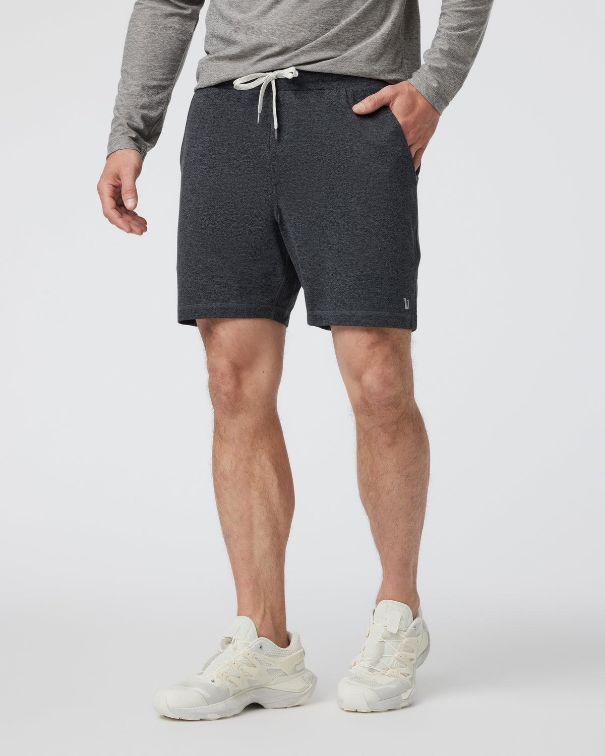 Ponto Short Men's Charcoal Grey Jogger Shorts | Vuori For sale