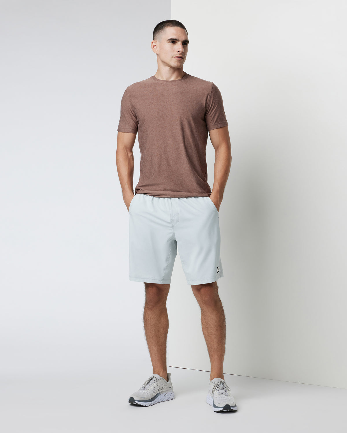 Kore Short Lined 9" Men's Sky Grey Athletic Shorts | Vuori Online