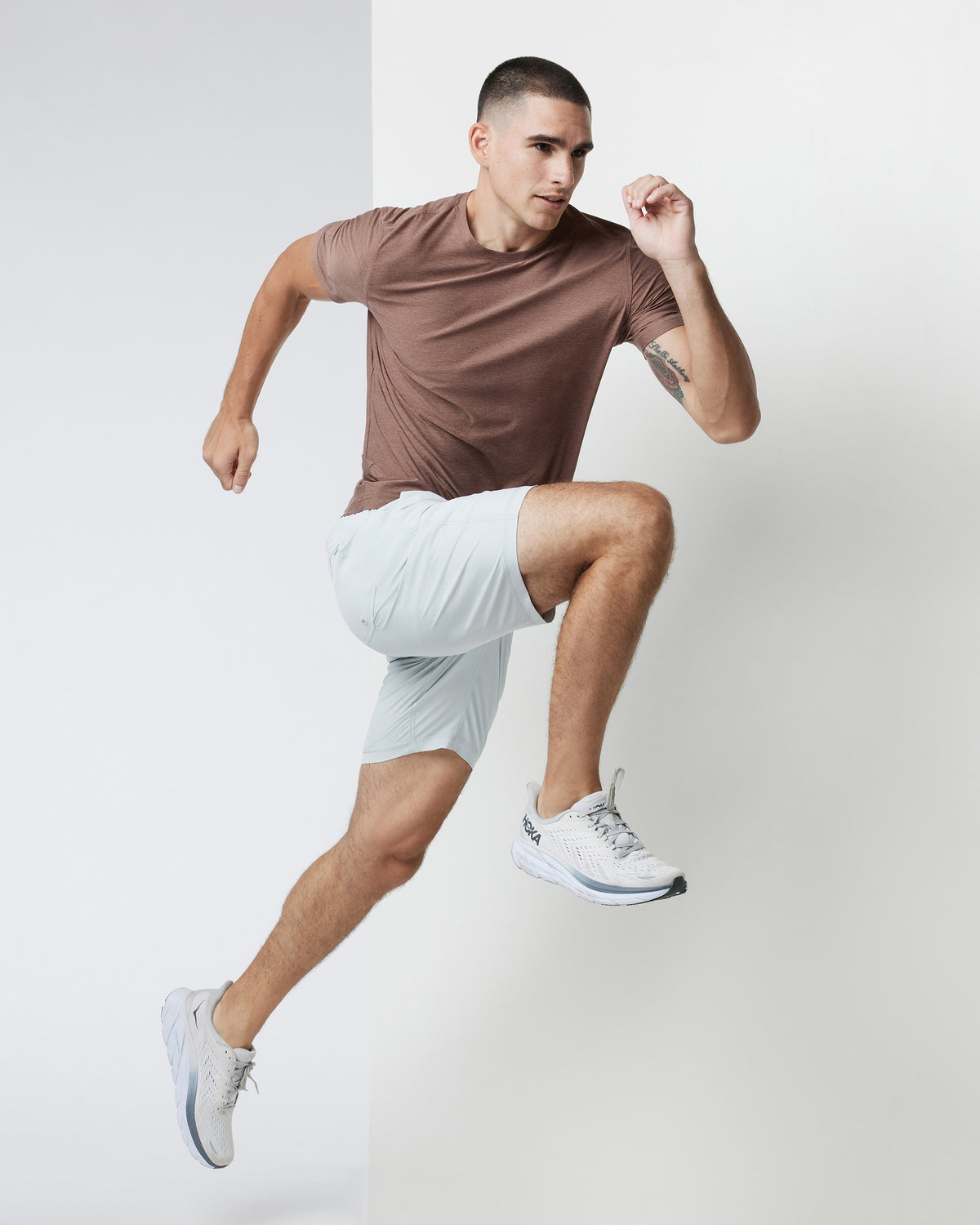 Kore Short Lined 9" Men's Sky Grey Athletic Shorts | Vuori Online