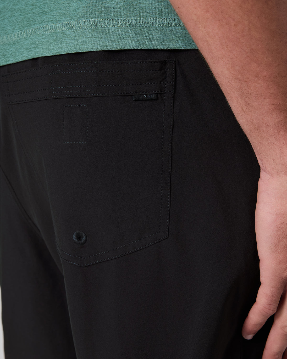 Kore Short Lined 7" Men's Black Tonal Athletic Shorts | Vuori Outlet