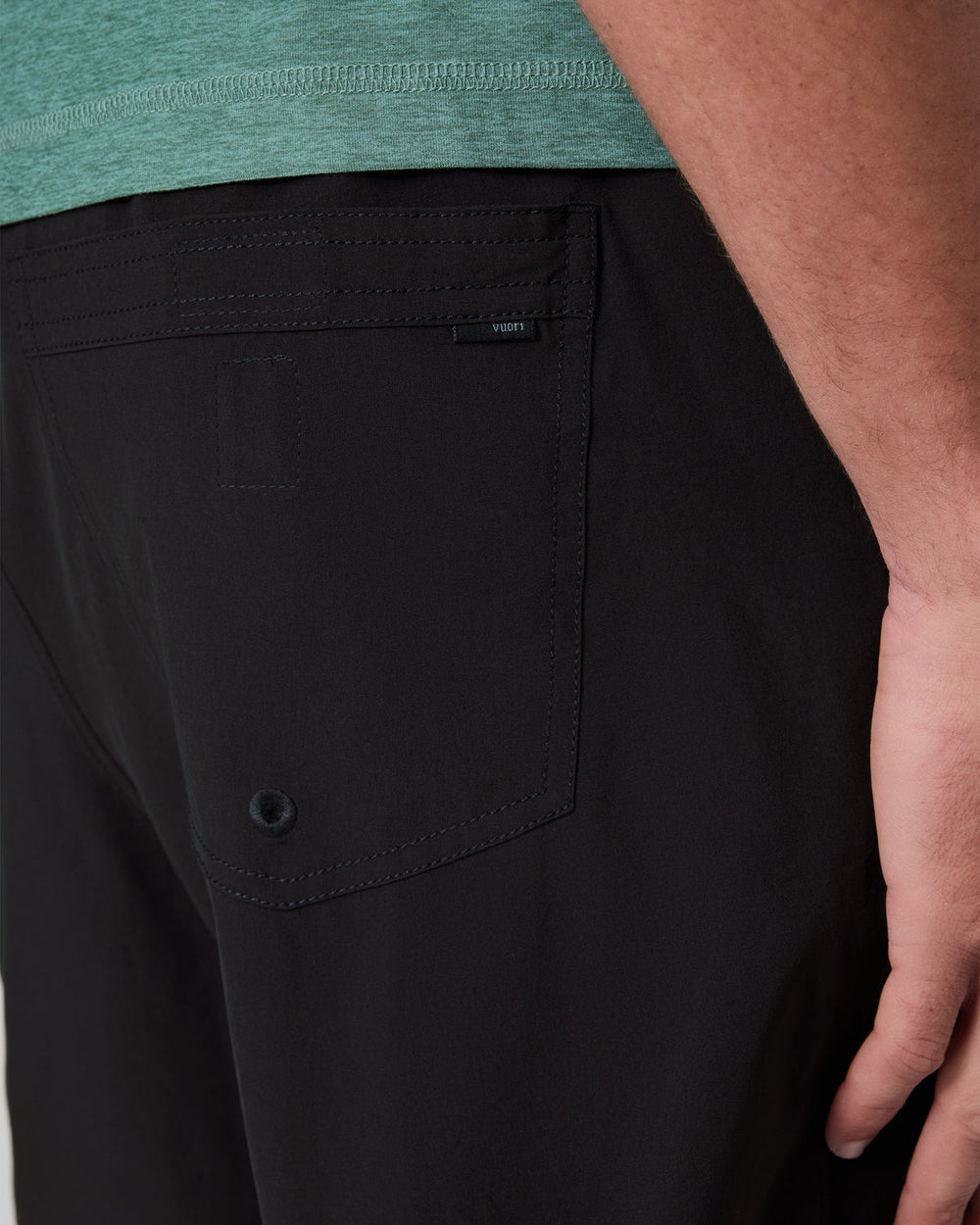 Kore Short Lined 7" Men's Black Tonal Athletic Shorts | Vuori Outlet