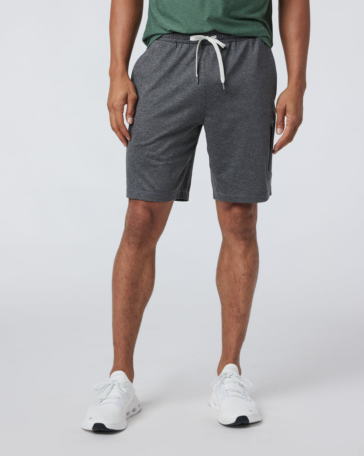 Sunday Performance Short Charcoal Heather | Vuori US