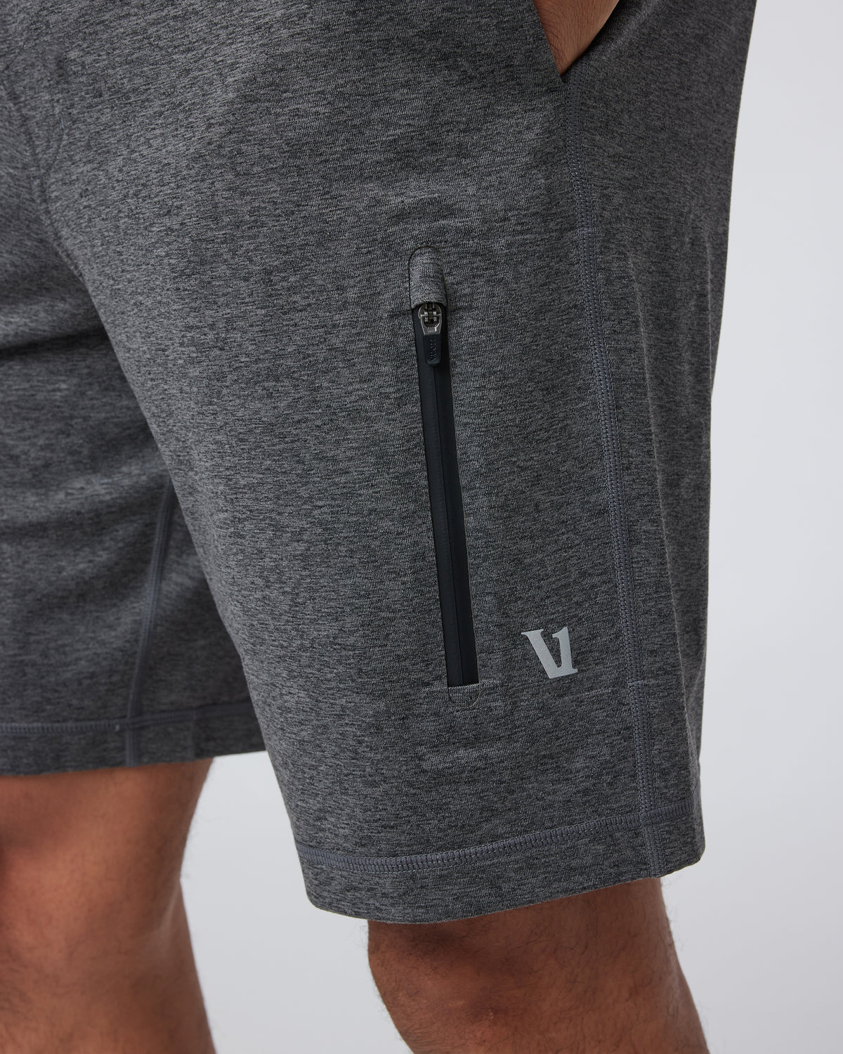 Sunday Performance Short Charcoal Heather | Vuori US