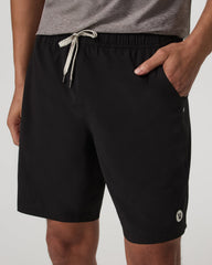 Kore Short Unlined 9" Men's Black Athletic Shorts | Vuori