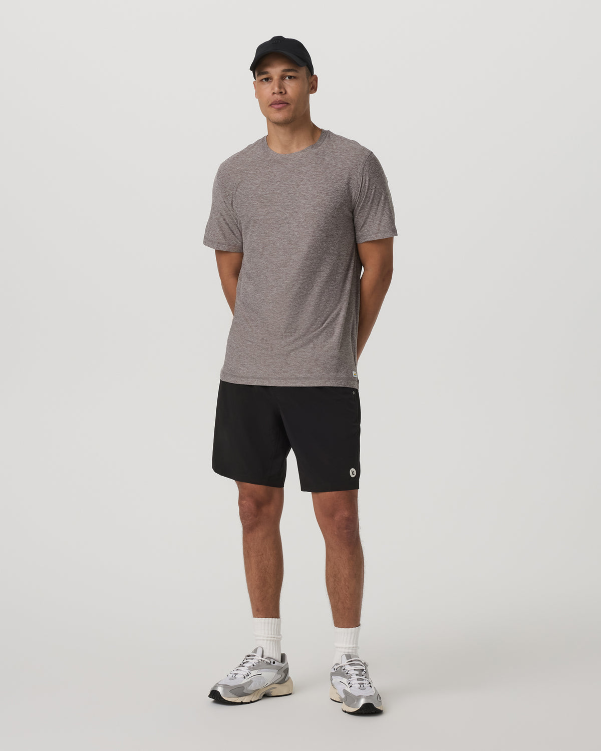 Kore Short Unlined 9" Men's Black Athletic Shorts | Vuori