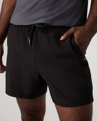 Kore Short Lined 5" Black Tonal Athletic Shorts | Vuori Discount