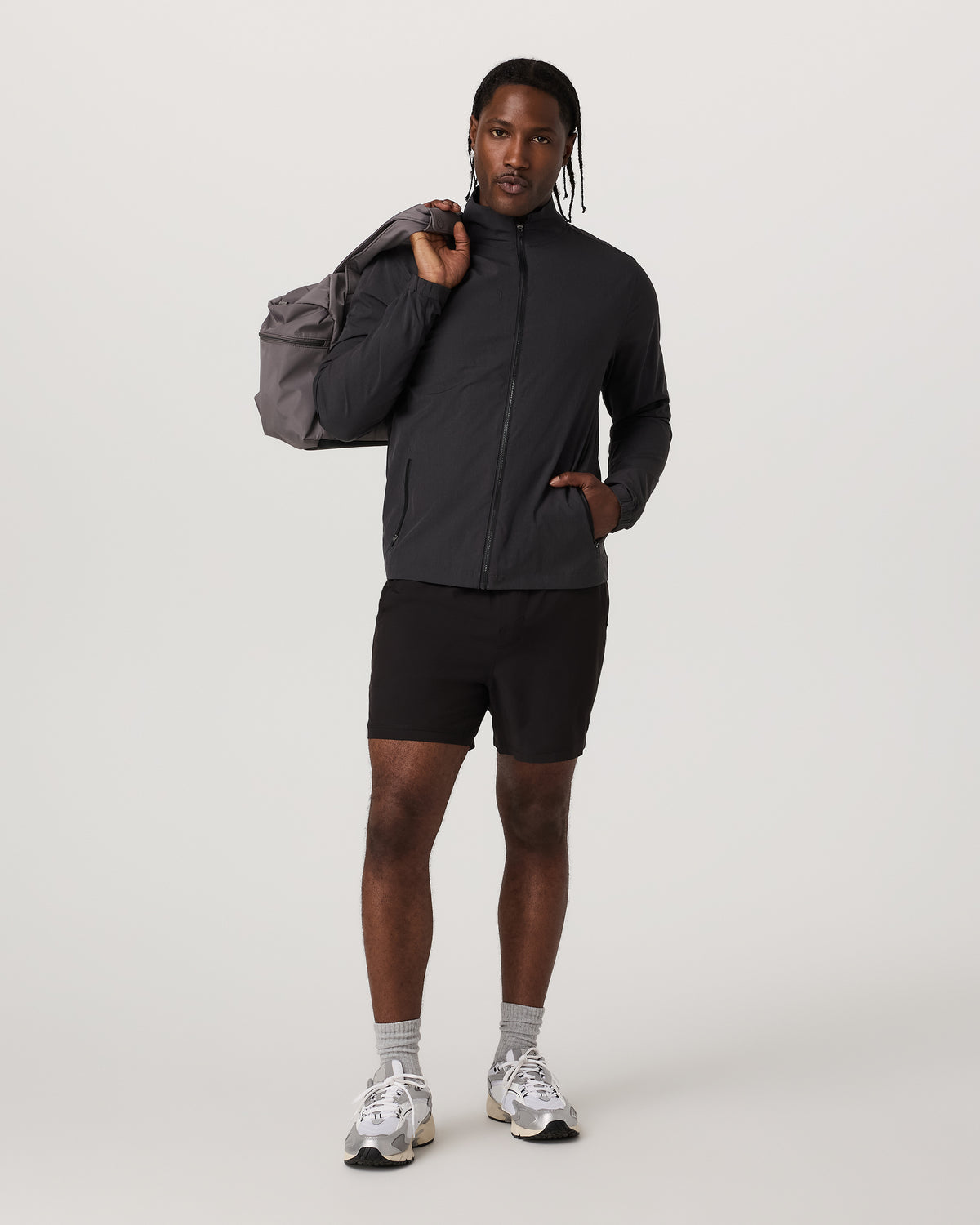 Kore Short Lined 5" Black Tonal Athletic Shorts | Vuori Discount