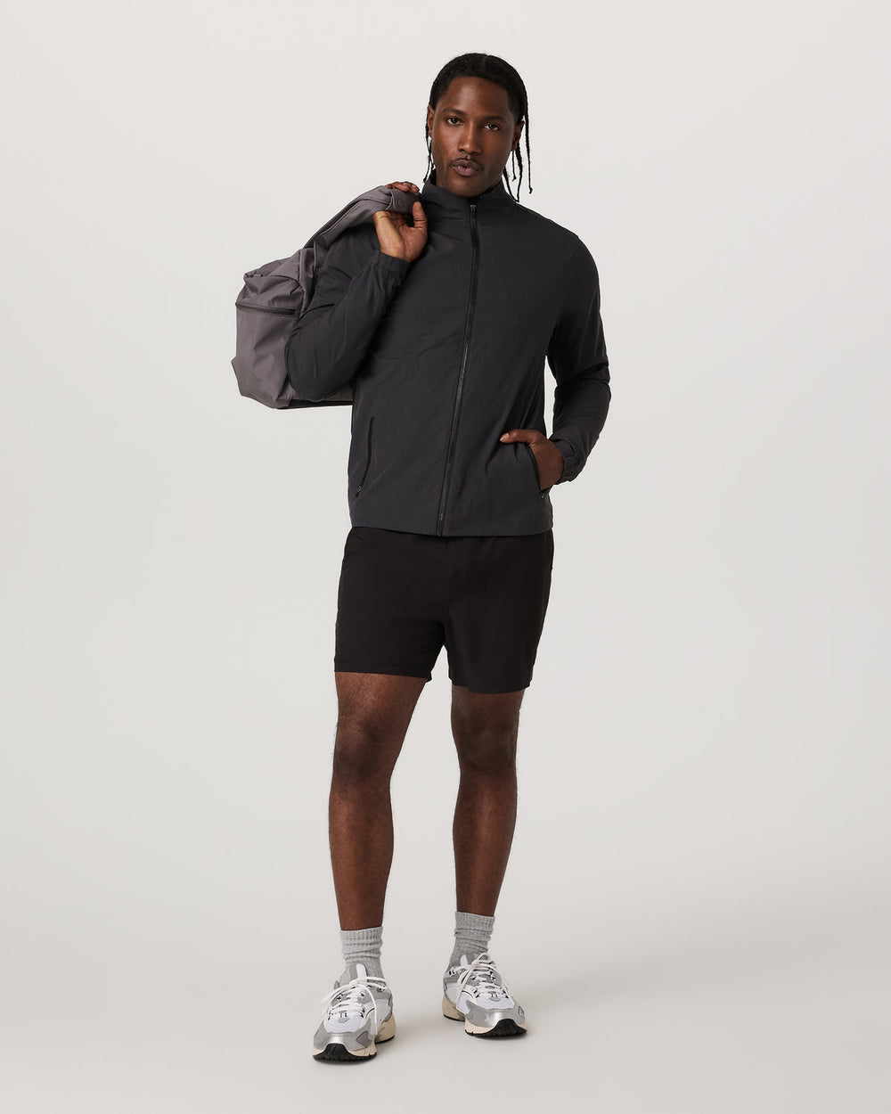 Kore Short Lined 5" Black Tonal Athletic Shorts | Vuori Discount