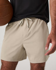Kore Short Unlined 5" Men's Toast Athletic Fit Shorts | Vuori