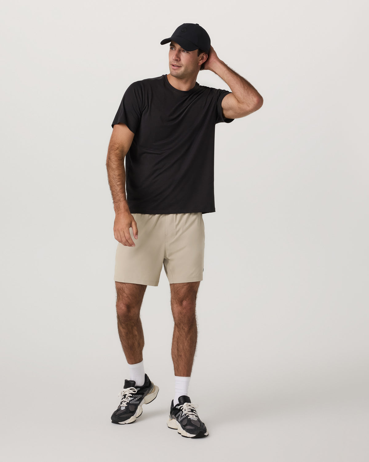 Kore Short Unlined 5" Men's Toast Athletic Fit Shorts | Vuori