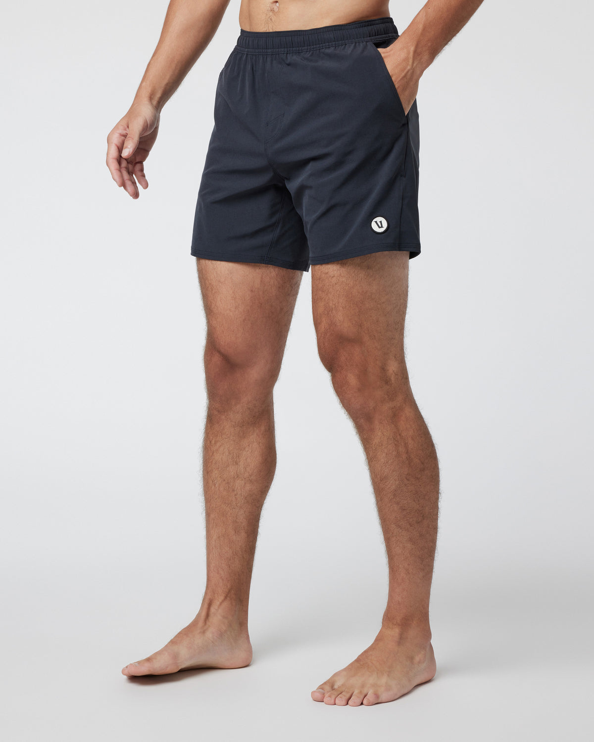 Maverick Volley Short Men's Black Hybrid Shorts | Vuori Sale