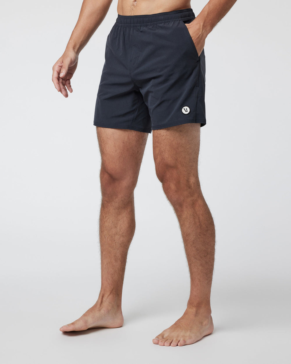 Maverick Volley Short Men's Black Hybrid Shorts | Vuori Sale