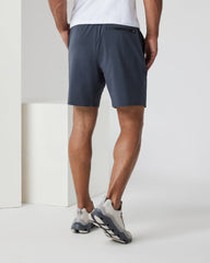 Elevate Kore Short Lined 7" Men's Navy Performance Shorts | Vuori On sale