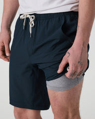 Kore Short Lined 9" Men's Ink Athletic Shorts | Vuori Online