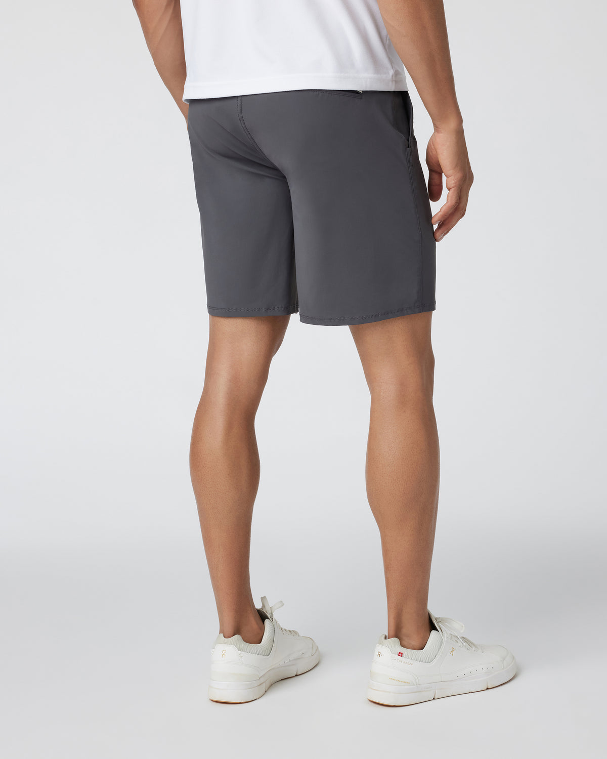 Meta Short Men's Charcoal Grey Chino Shorts | Vuori