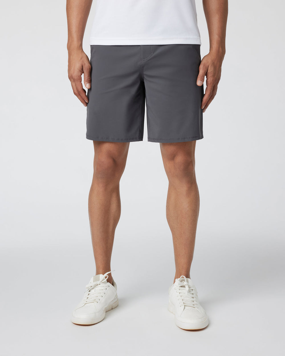 Meta Short Men's Charcoal Grey Chino Shorts | Vuori