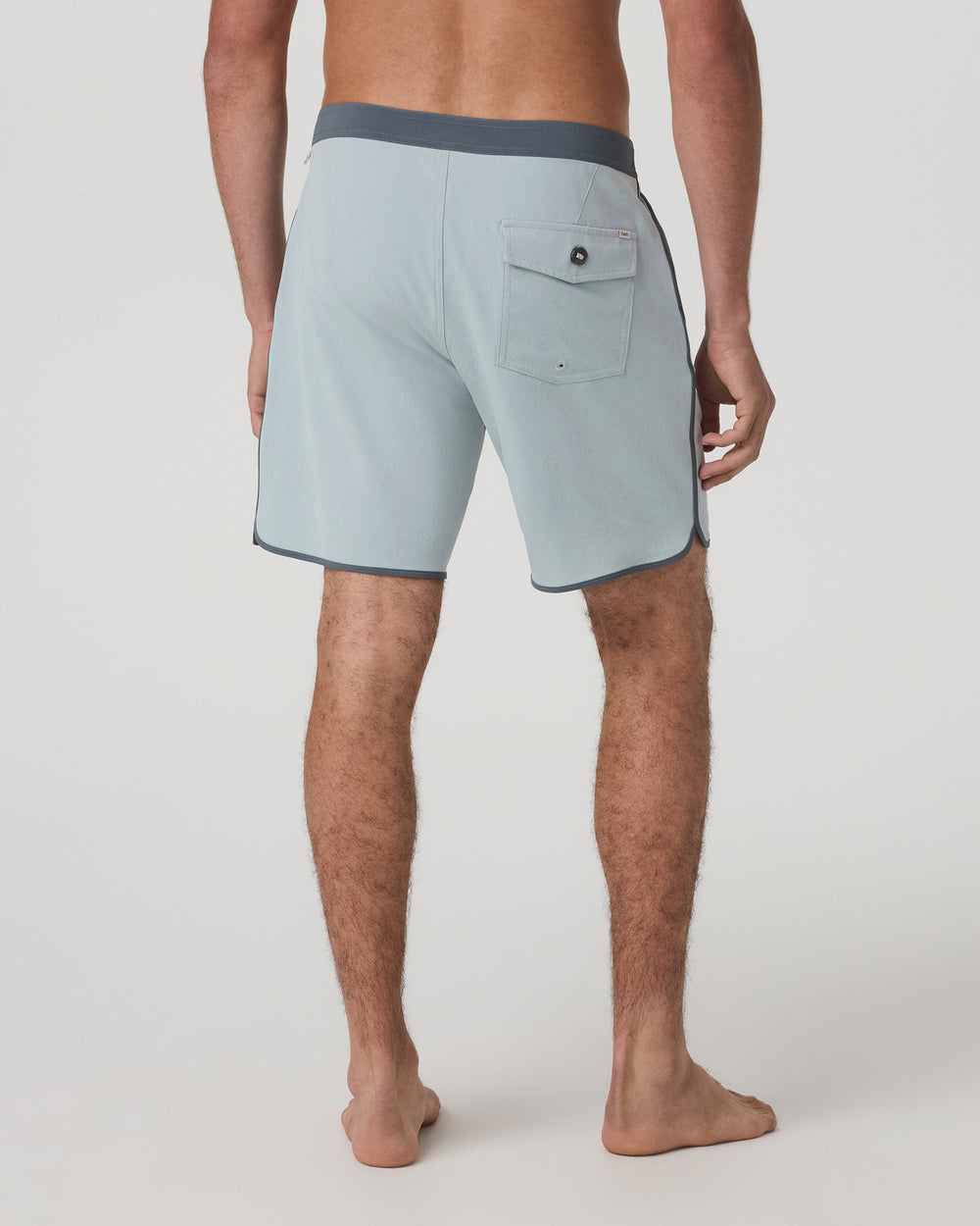 Cruise Boardshort 7" Men's Blue Haze Linen Swim Shorts | Vuori Sale
