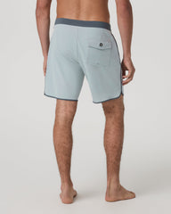 Cruise Boardshort 7" Men's Blue Haze Linen Swim Shorts | Vuori Sale
