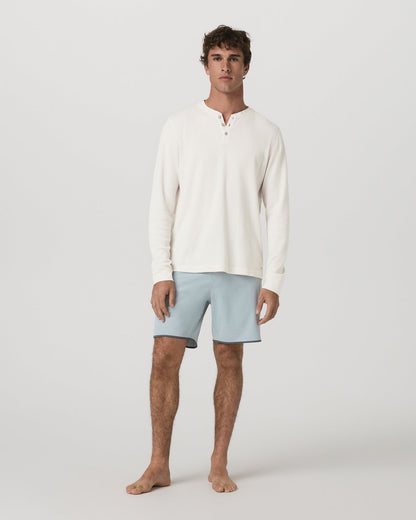 Cruise Boardshort 7" Men's Blue Haze Linen Swim Shorts | Vuori Sale