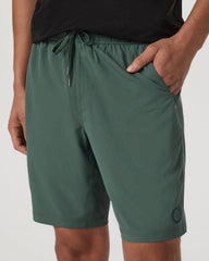 Kore Short Unlined 9" Men's Agate Green Tonal Shorts | Vuori On sale