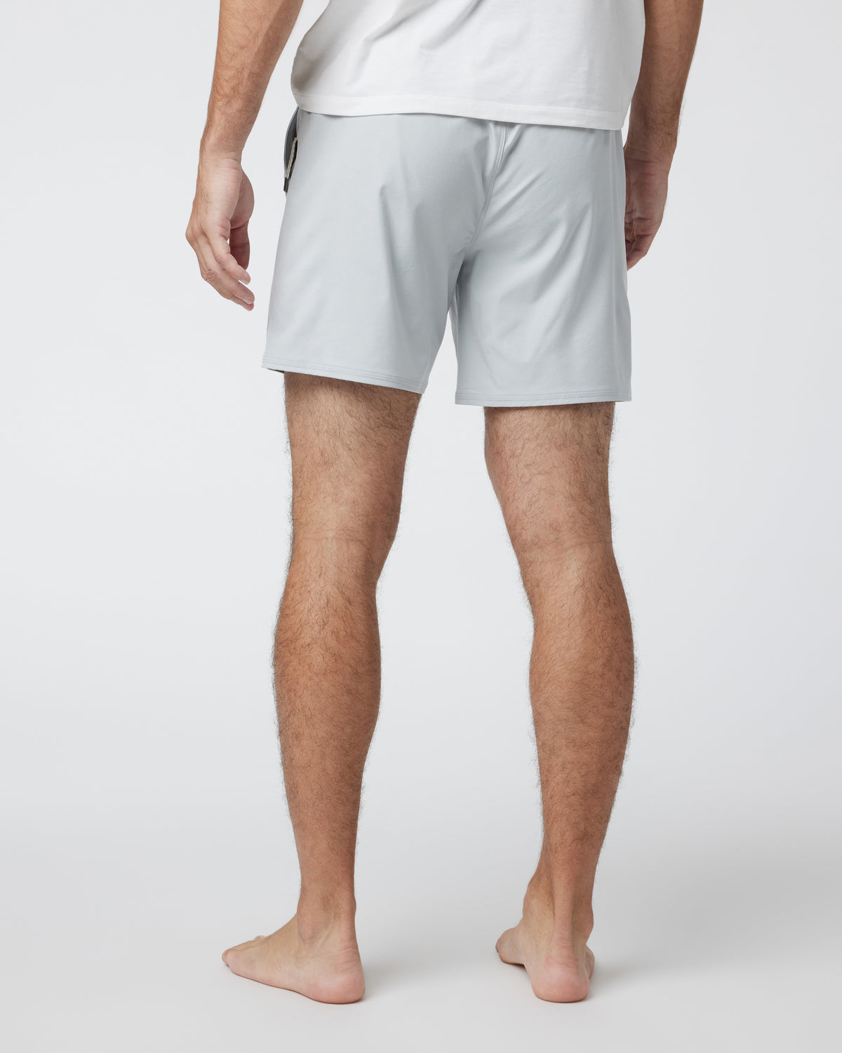 Maverick Volley Short Men's Sky Grey Hybrid Shorts | Vuori Outlet