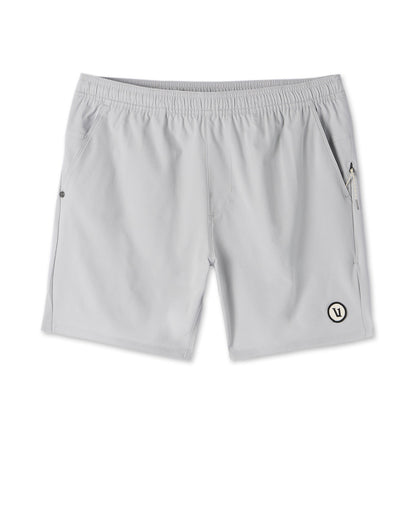 Maverick Volley Short Men's Sky Grey Hybrid Shorts | Vuori Outlet