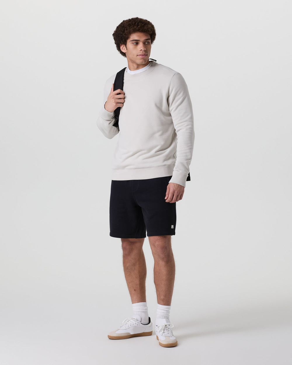 Seaside Short Classic Fit 8" Black | Vuori US