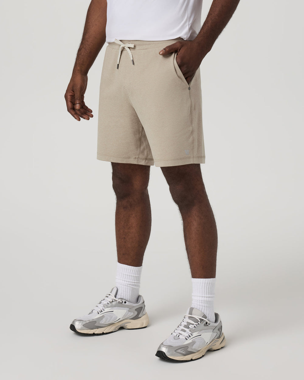 Ponto Performance Short 7" Men's Truffle Heather Shorts | Vuori Clothing