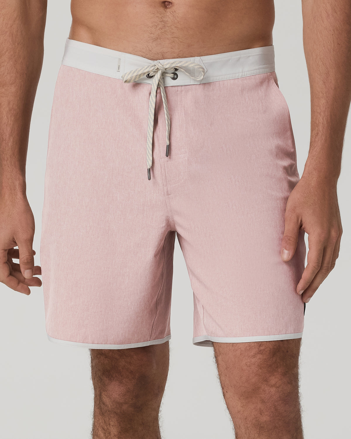 Cruise Boardshort 7" Men's Mauve Linen Texture Shorts | Vuori