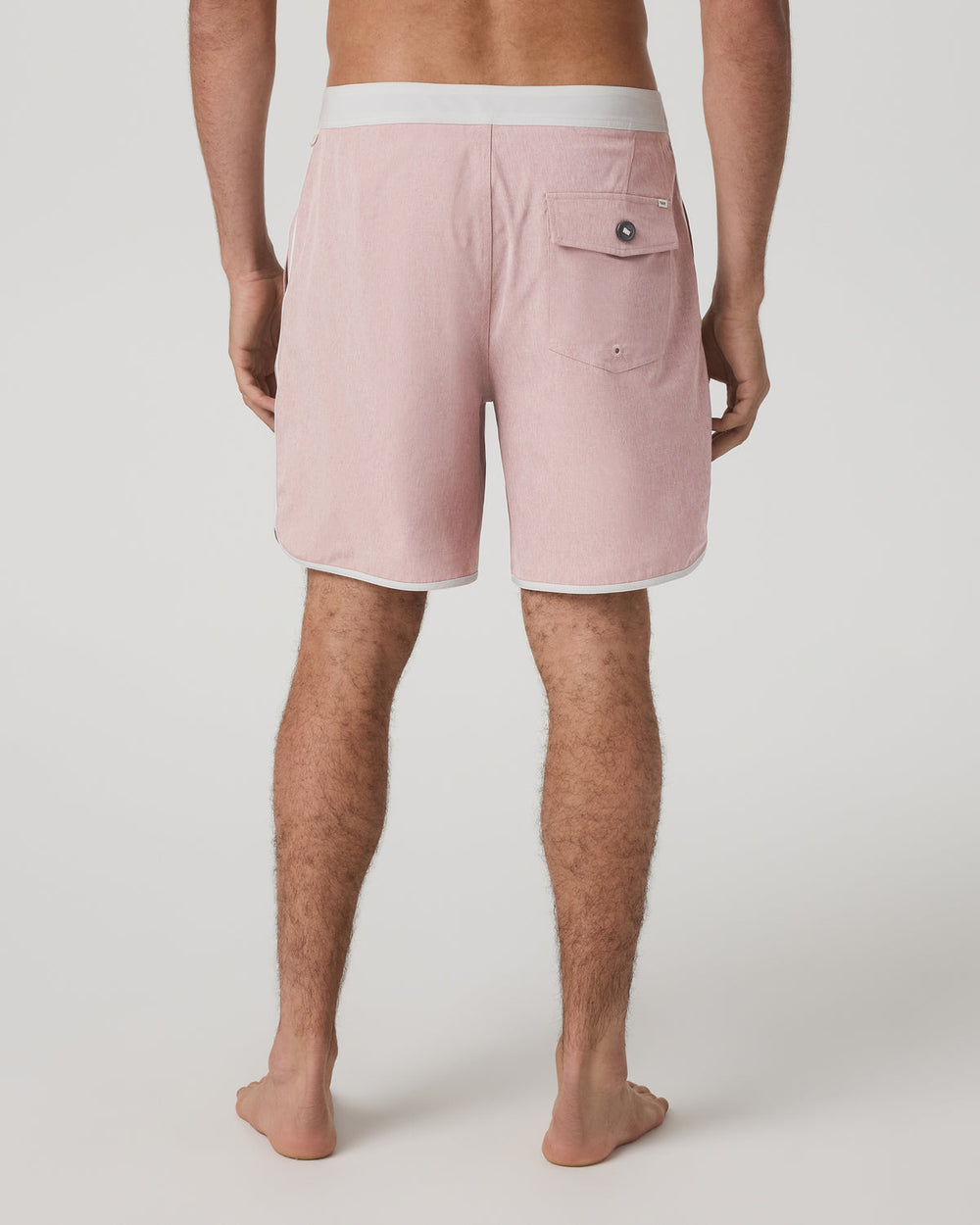 Cruise Boardshort 7" Men's Mauve Linen Texture Shorts | Vuori