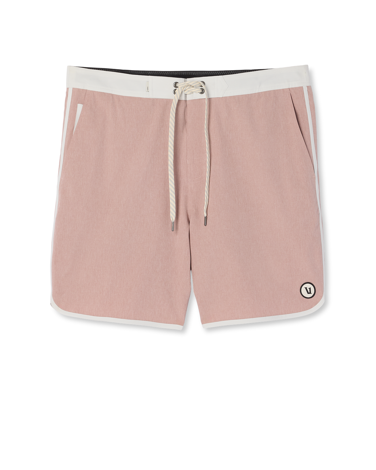 Cruise Boardshort 7" Men's Mauve Linen Texture Shorts | Vuori
