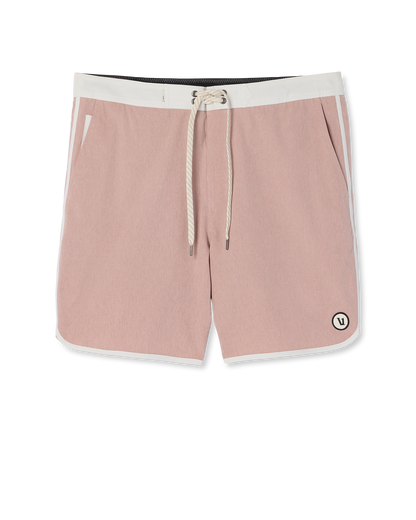 Cruise Boardshort 7" Men's Mauve Linen Texture Shorts | Vuori