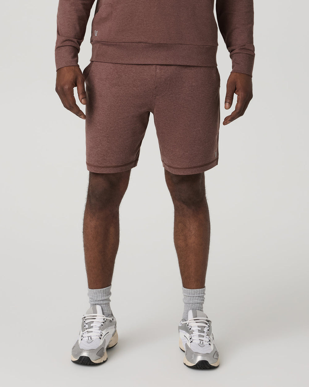 Ponto Performance Short 7" Men's Sable Heather Shorts | Vuori Sale