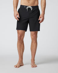 Cruise Boardshort Men's Black Swim Trunks | Vuori Online