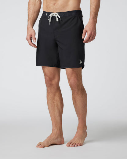 Cruise Boardshort Men's Black Swim Trunks | Vuori Online