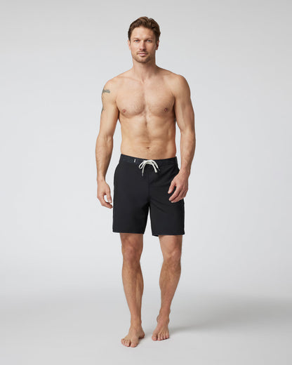 Cruise Boardshort Men's Black Swim Trunks | Vuori Online