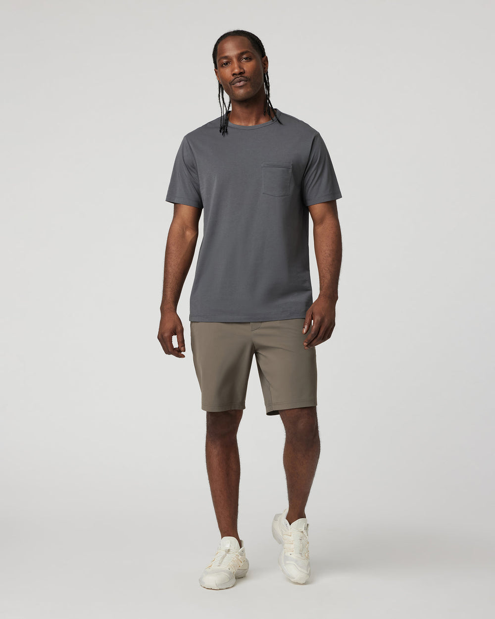 Fleet Chino Short 8" Men's Cocoa Shorts | Vuori US