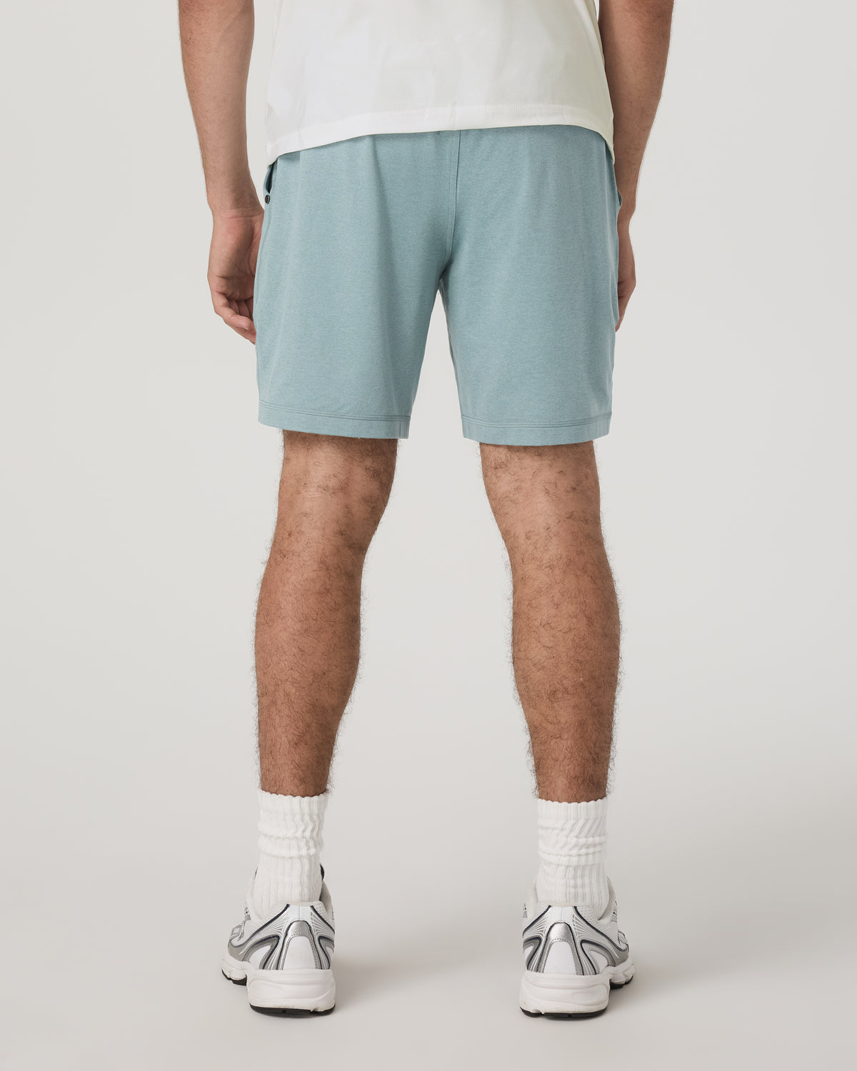 Men's Ponto Performance Short 7" Misty Blue Heather | Vuori